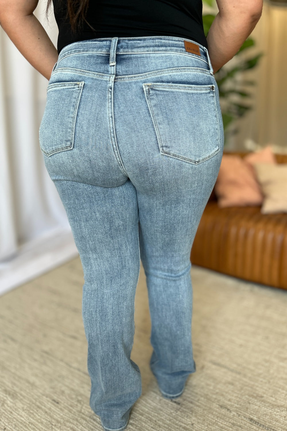 Judy Blue Full Size Medium Rise Bootcut Jeans - Classique Collection
