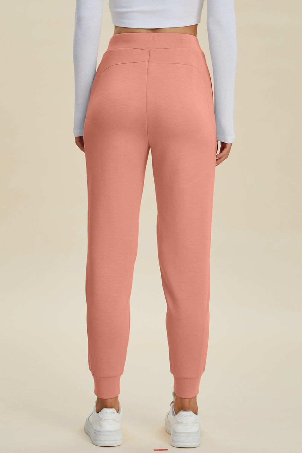 Basic Bae Full Size Air Scuba Drawstring High Waist Joggers - Classique Collection