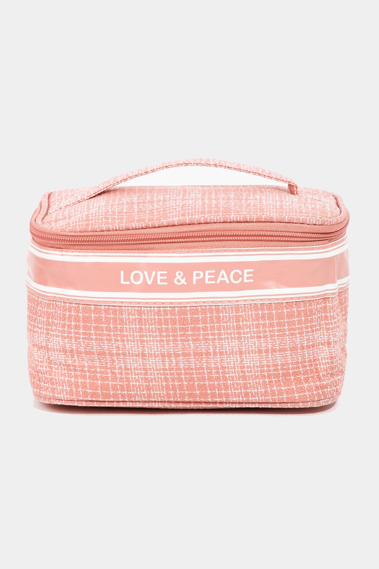 Fame Love & Peace Striped Handle Bag - ClassiQ