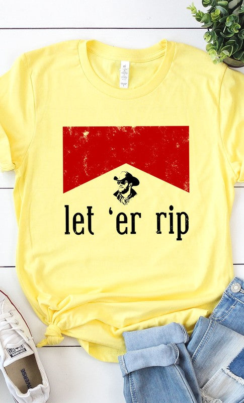 Let Er Rip Graphic Tee PLUS - Classique Collection