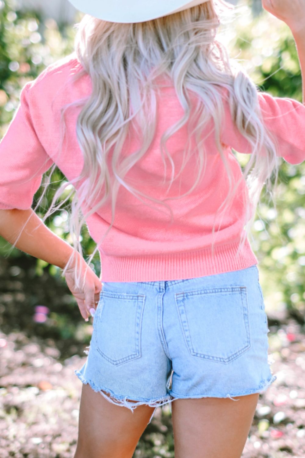MOM Round Neck Half Sleeve Sweater - Classique Collection