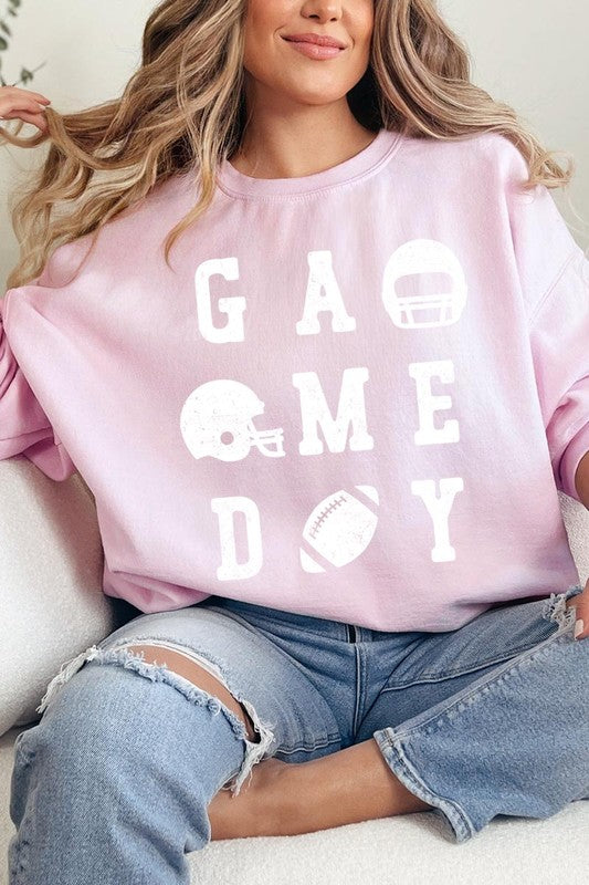 Gameday Football Graphic Fleece Sweatshirts - Classique Collection