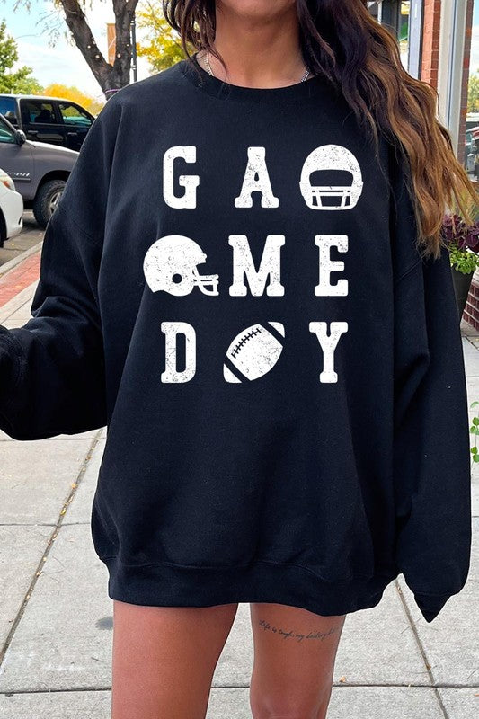 Gameday Football Graphic Fleece Sweatshirts - Classique Collection