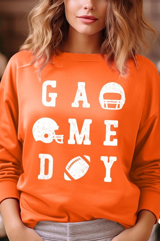 Gameday Football Graphic Fleece Sweatshirts - Classique Collection