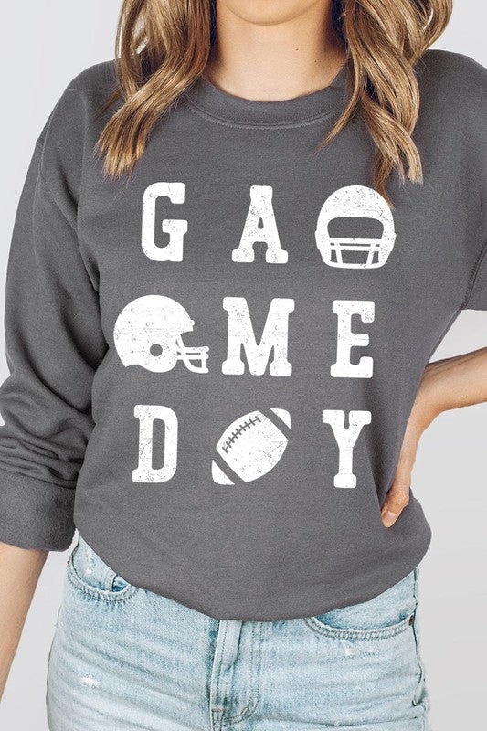 Gameday Football Graphic Fleece Sweatshirts - Classique Collection
