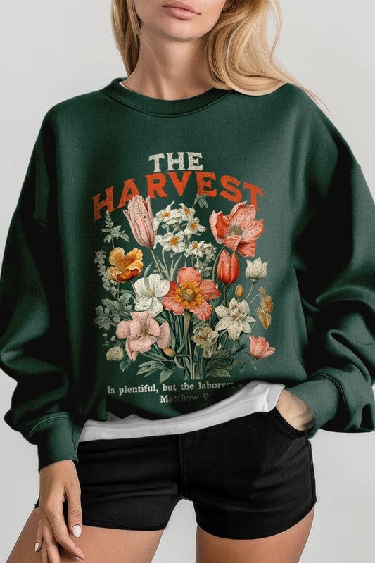 The Harvest Christian Graphic Fleece Sweatshirts - ClassiQ
