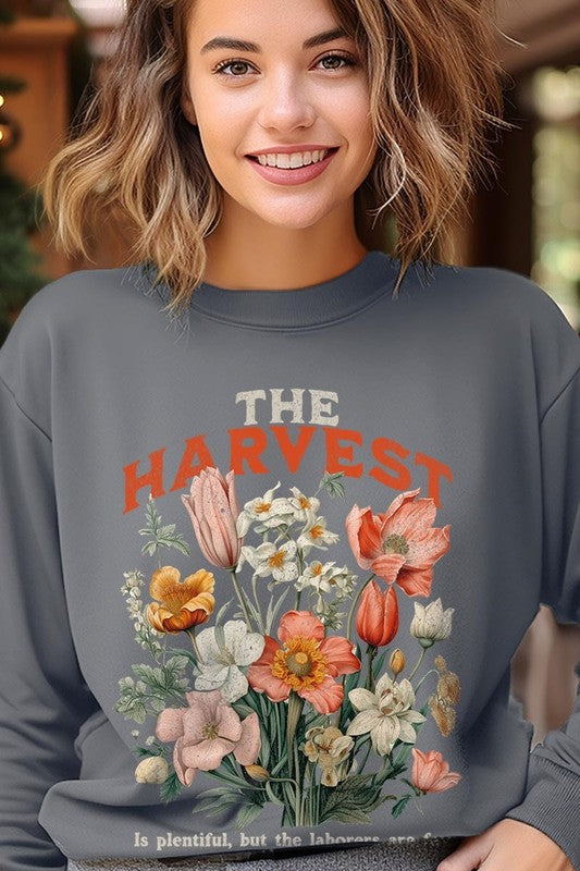 The Harvest Christian Graphic Fleece Sweatshirts - ClassiQ