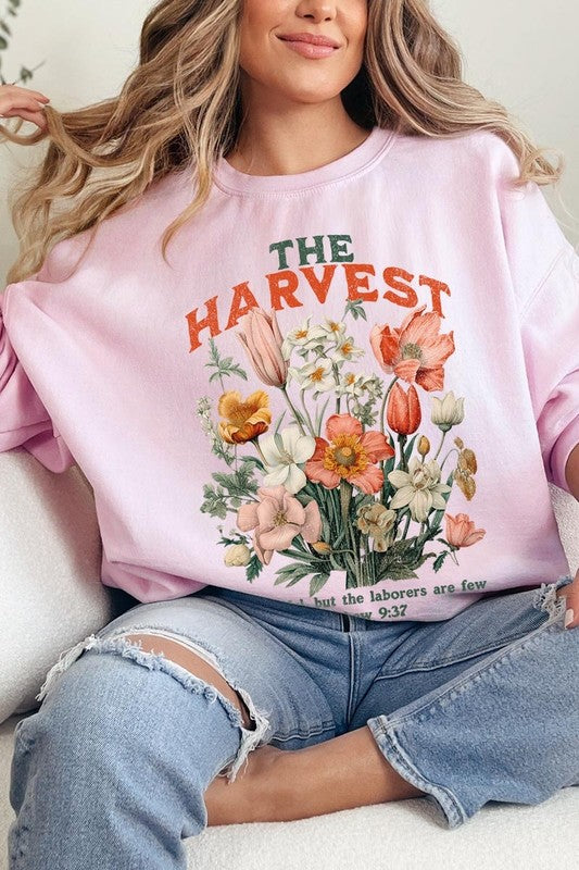 The Harvest Christian Graphic Fleece Sweatshirts - ClassiQ