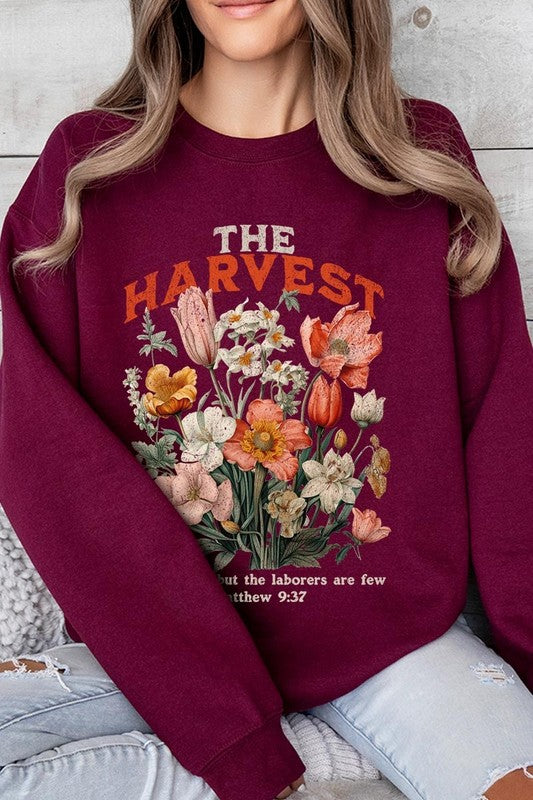 The Harvest Christian Graphic Fleece Sweatshirts - ClassiQ