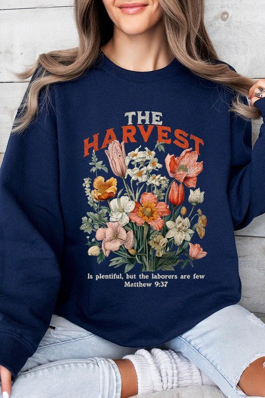 The Harvest Christian Graphic Fleece Sweatshirts - ClassiQ
