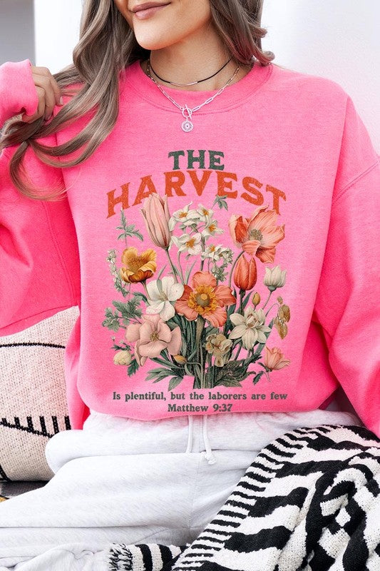 The Harvest Christian Graphic Fleece Sweatshirts - ClassiQ
