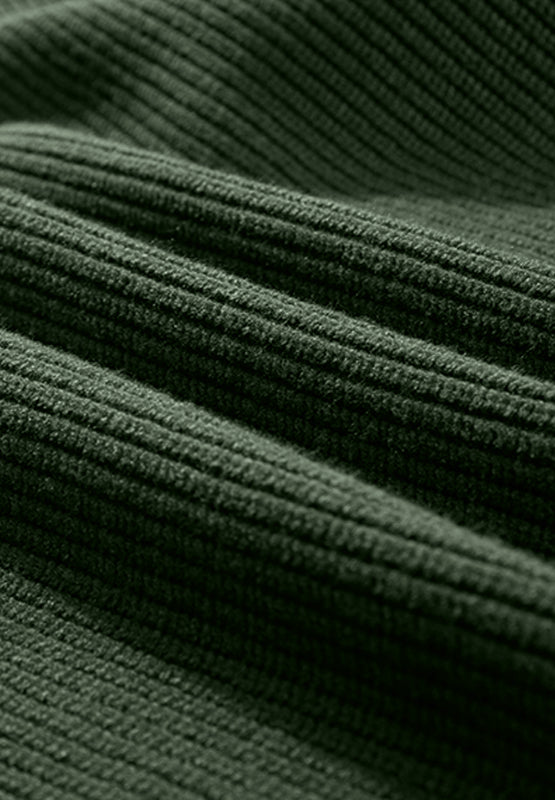 Tied Back V-Neck Long Sleeve Sweater - ClassiQ