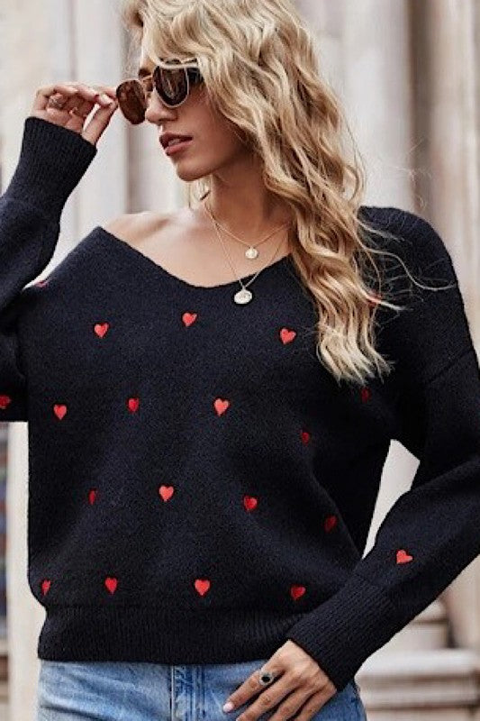 Heart sweater - Classique Collection