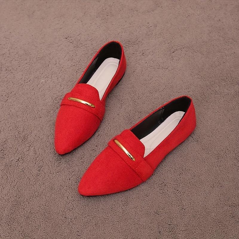 Women's Casual Flat Pointed Toe Pumps ClassiQ