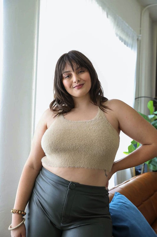 Plus Size Racerback Cozy Lounge Brami - Classique Collection