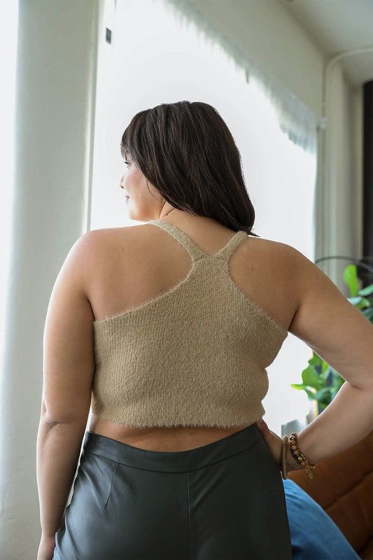Plus Size Racerback Cozy Lounge Brami - Classique Collection