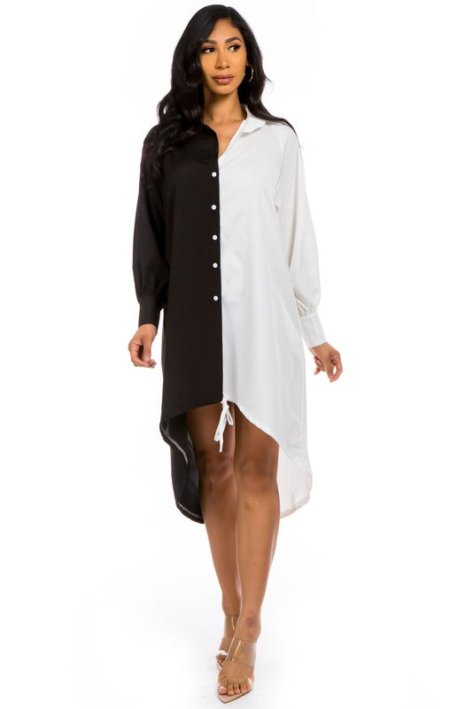 TOP SHIRT DRESS - Classique Collection