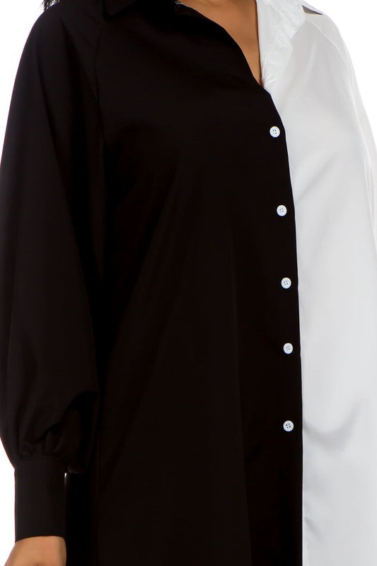 TOP SHIRT DRESS - Classique Collection