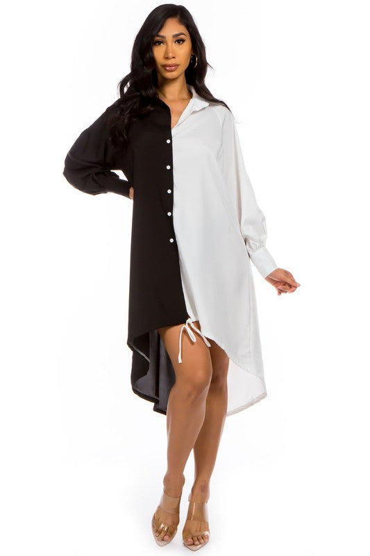 TOP SHIRT DRESS - Classique Collection