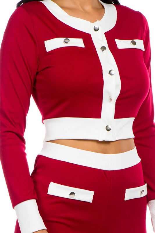 TWO PIECE PANT SET OUTIFITS - Classique Collection