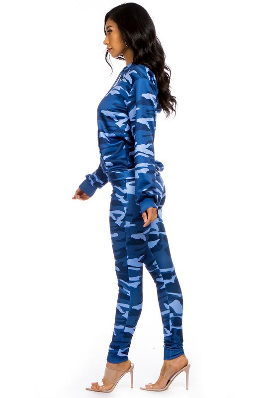 TWO PIECE HOODIES PANT SET - Classique Collection