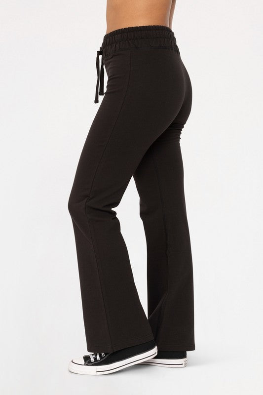 Mono B Drawstring Flared Pants - Classique Collection