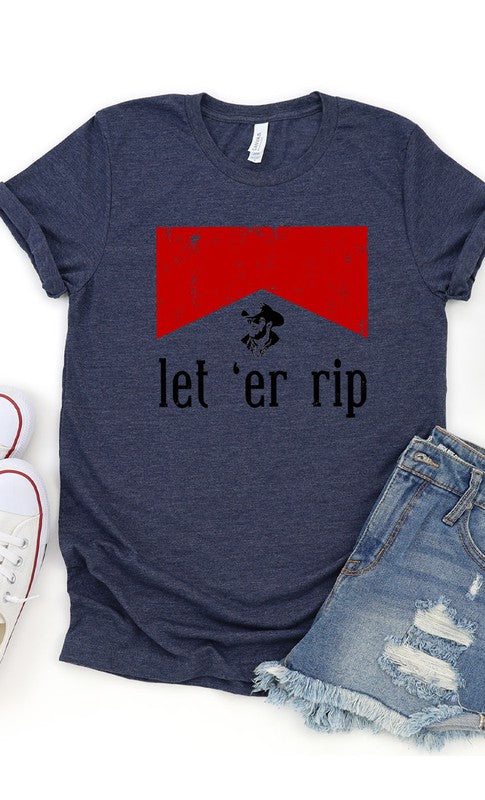 Let Er Rip Graphic Tee PLUS - Classique Collection