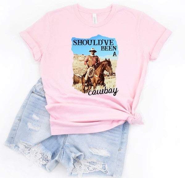 Should Have Been A Cowboy Softstyle Tee - Classique Collection