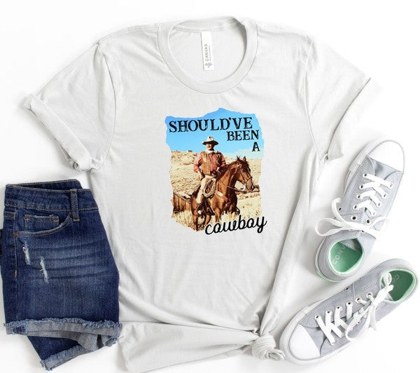 Should Have Been A Cowboy Softstyle Tee - Classique Collection
