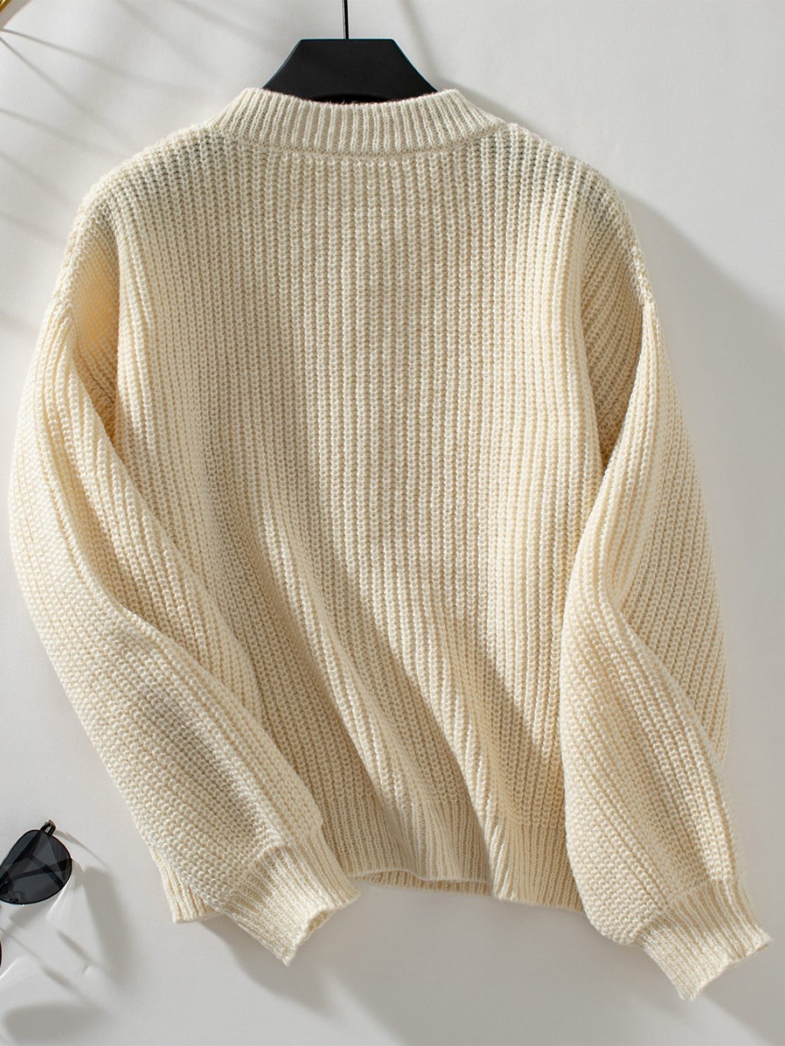 Button Down Long Sleeve Cardigan - Classique Collection