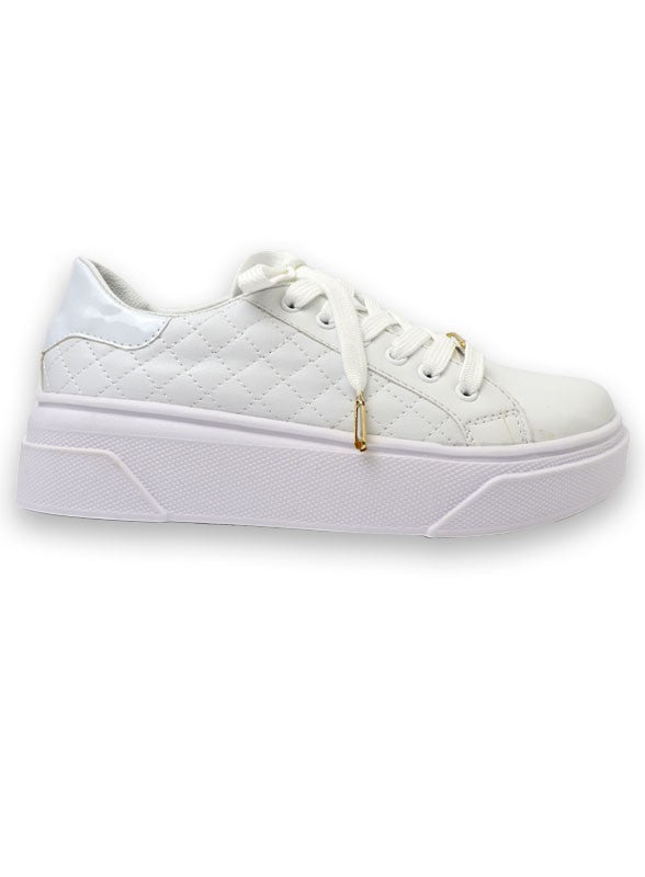Quilted Platform Sneaker - ClassiQ
