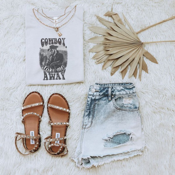 Cowboy Take Me Away Rip Wheeler Tee - Classique Collection