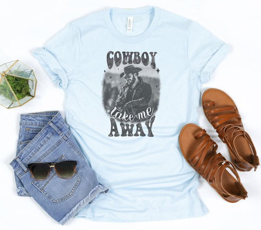 Cowboy Take Me Away Rip Wheeler Tee - Classique Collection