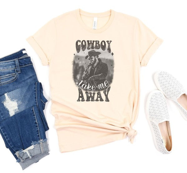 Cowboy Take Me Away Rip Wheeler Tee - Classique Collection
