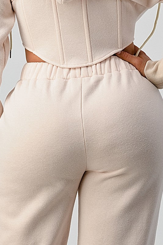 ATHINA CASUAL JACKET AND GRAPHIC PANTS SET - Classique Collection