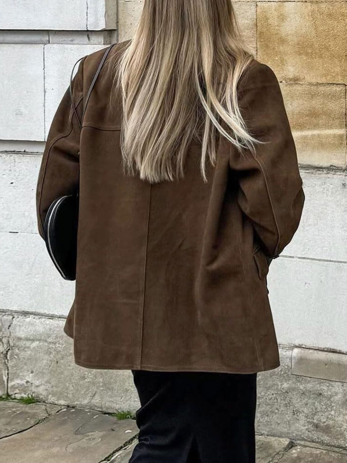 Lapel Collar Button Up Jacket - Classique Collection