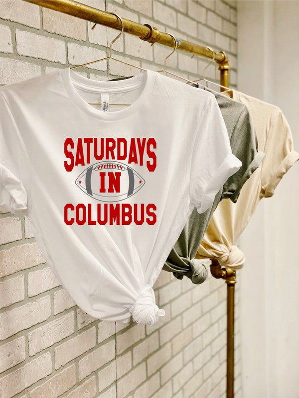 Saturdays in Columbus Softstyle Tee - Classique Collection