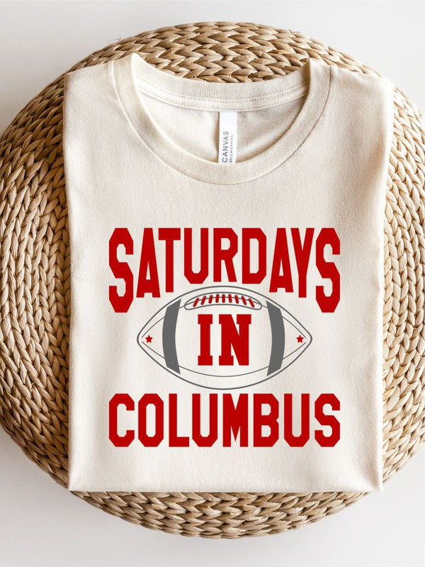 Saturdays in Columbus Softstyle Tee - Classique Collection