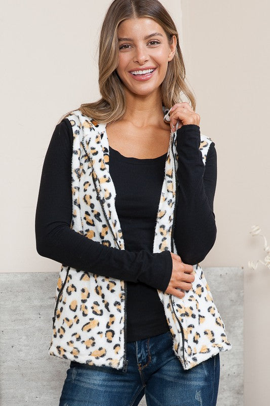 Hoodie Vest with Pockets - Classique Collection