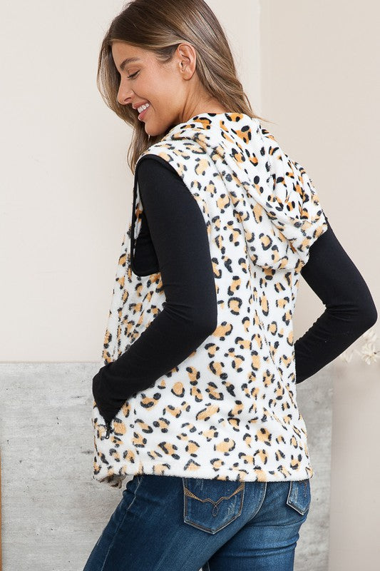 Hoodie Vest with Pockets - Classique Collection