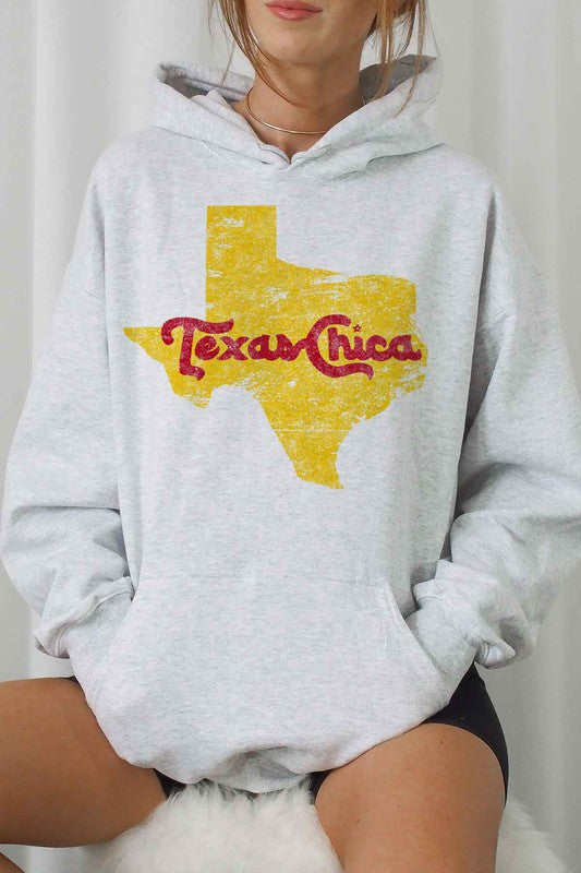 TEXAS CHICA HOODIE PLUS SIZE - Classique Collection