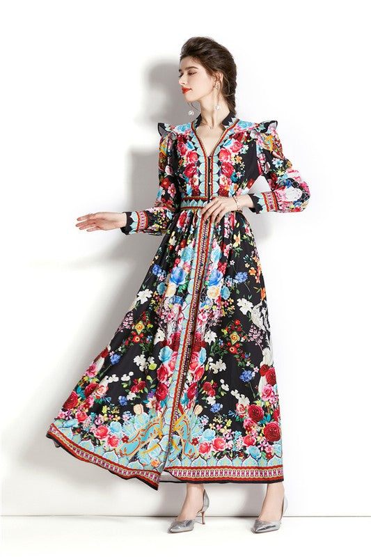 SEXY LONG MAXI DRESS - Classique Collection