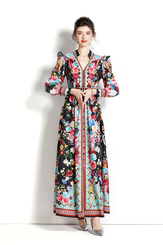 SEXY LONG MAXI DRESS - Classique Collection