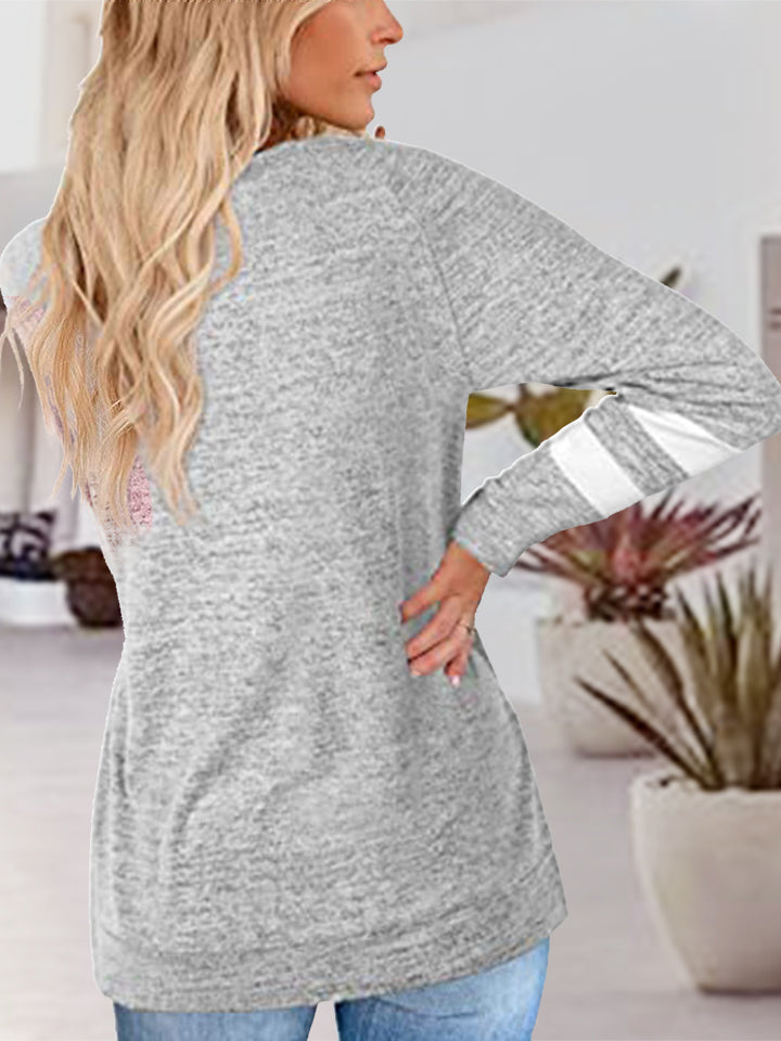 V-Neck Raglan Sleeve T-Shirt - Classique Collection