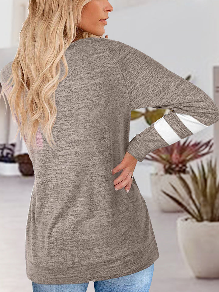 V-Neck Raglan Sleeve T-Shirt - Classique Collection