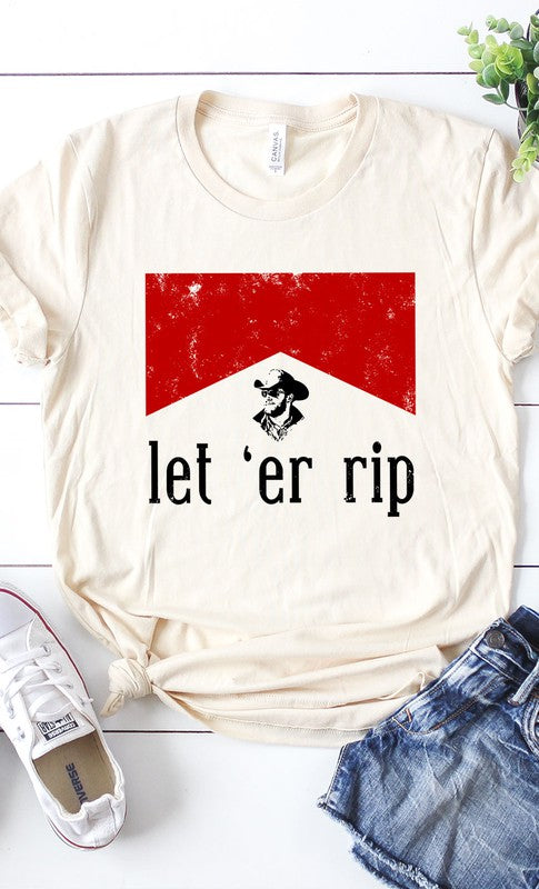 Let Er Rip Graphic Tee PLUS - Classique Collection