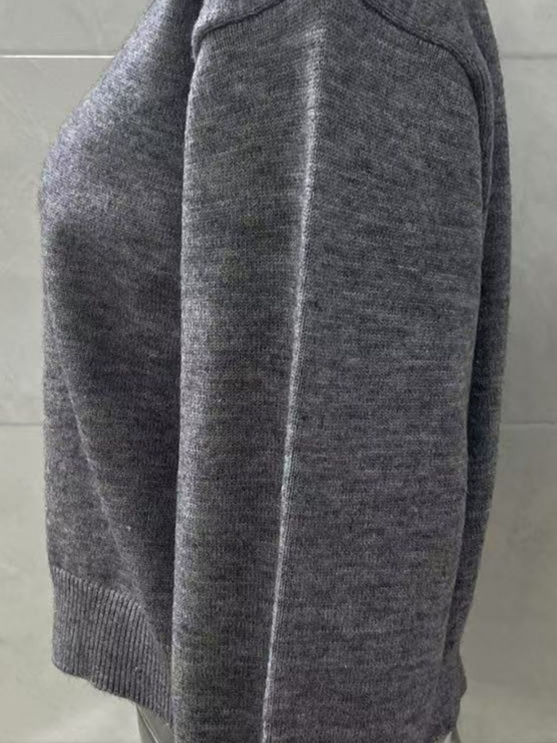 Button Down Long Sleeve Cardigan - ClassiQ