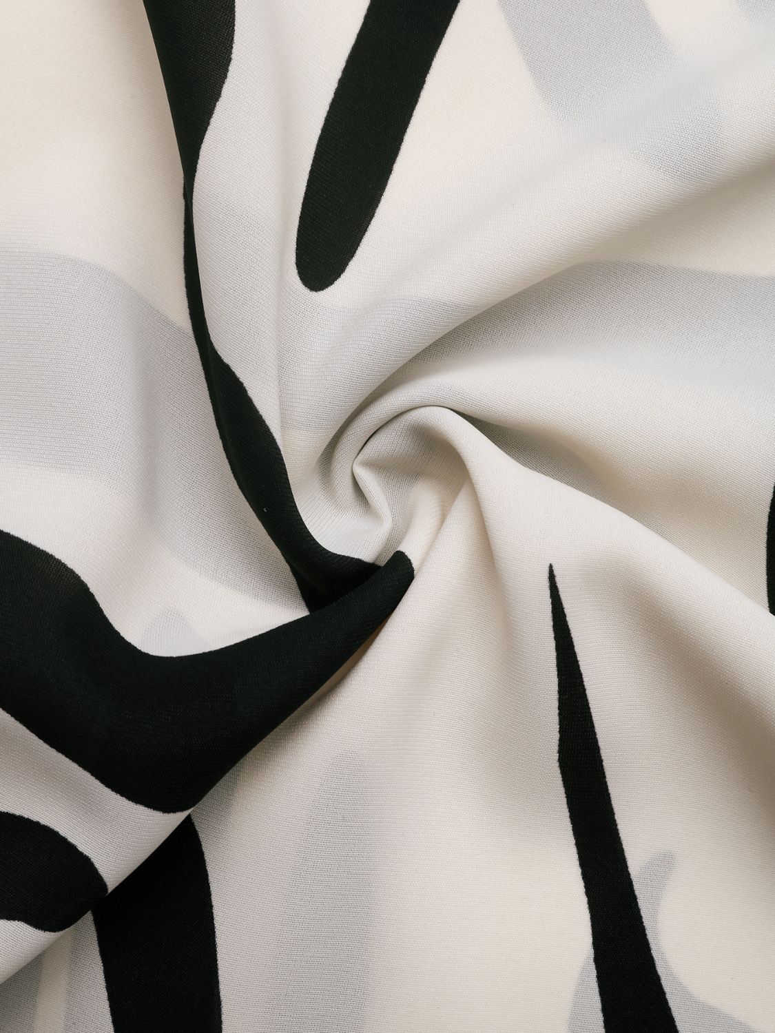 Perfee Printed Notched Half Sleeve Blouse - Classique Collection