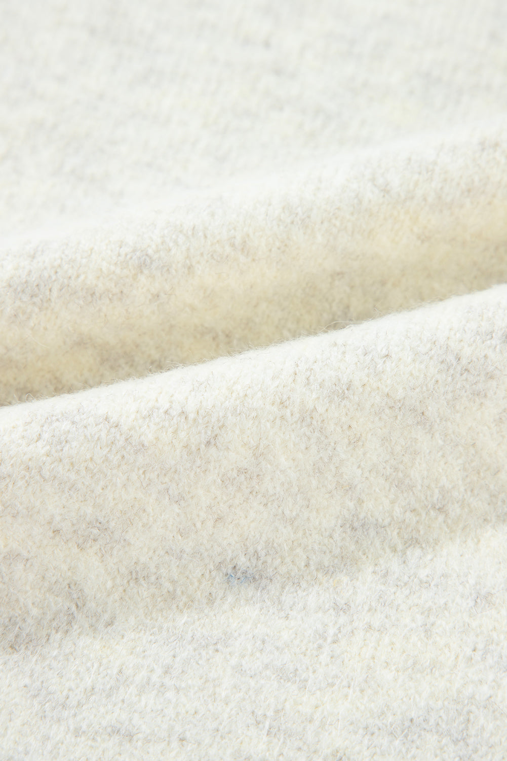 Contrast Stitch Detail Ribbed Trim Sweater - Classique Collection