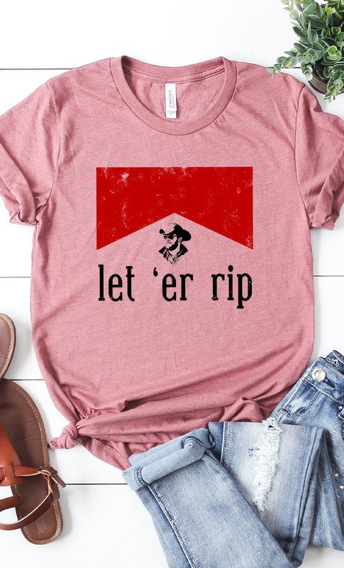 Let Er Rip Graphic Tee PLUS - Classique Collection